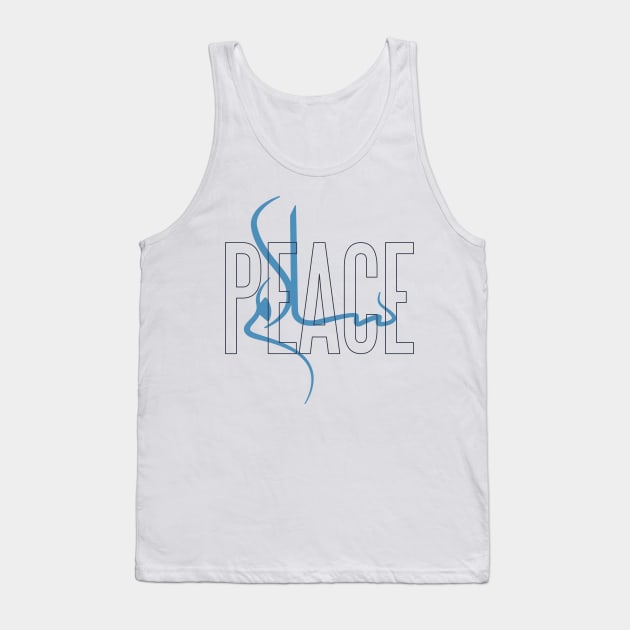 Peace love unity respect Tank Top by Midoart